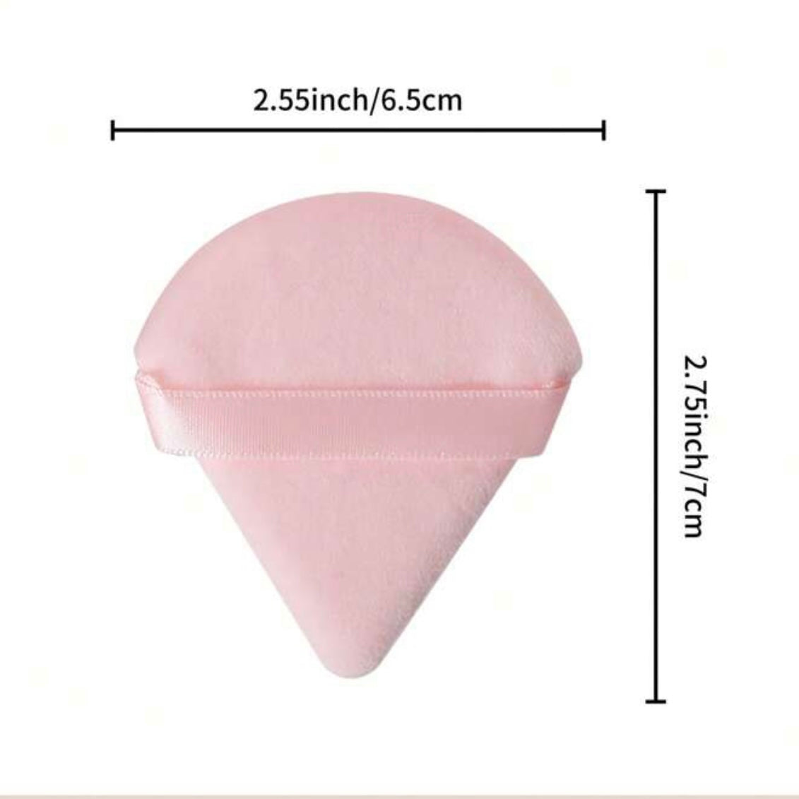 Puff Rosa 5 Unidades