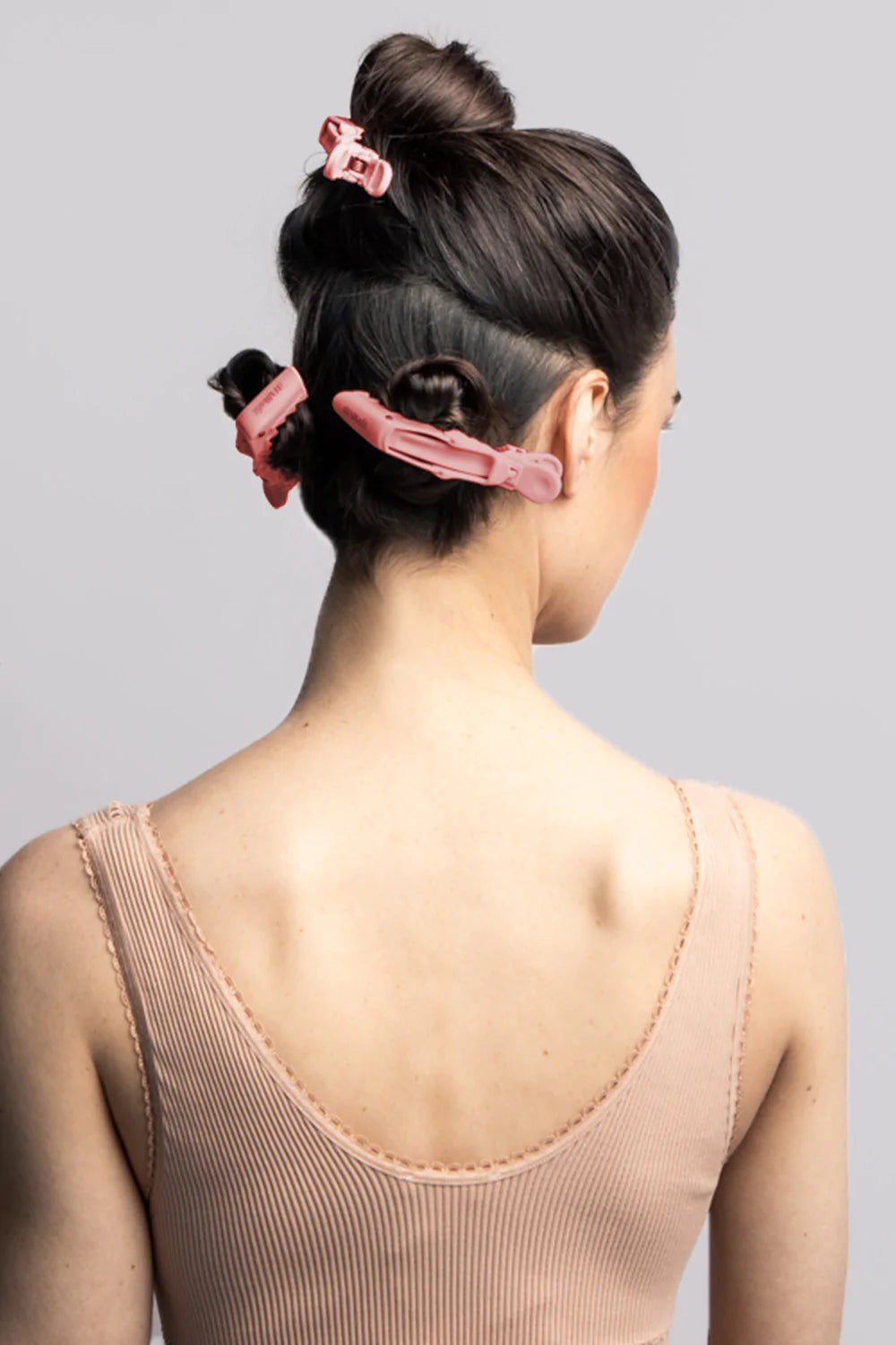 Alligator Jaw Clips Pink