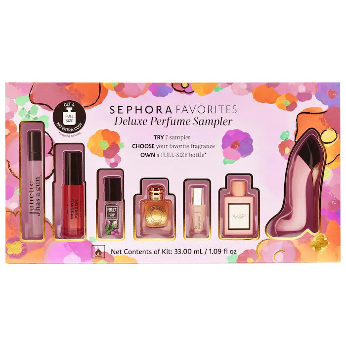 Sephora Favorites
Deluxe Best-Selling Mini Perfume Sampler Set