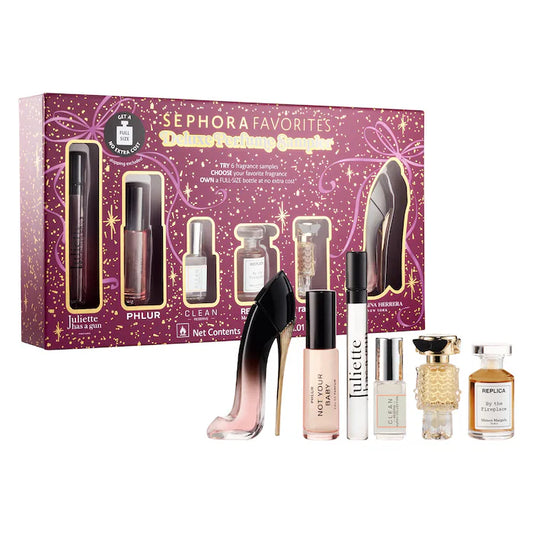 Sephora Favorites
Deluxe Mini Perfume Sampler Set with Redeemable Voucher