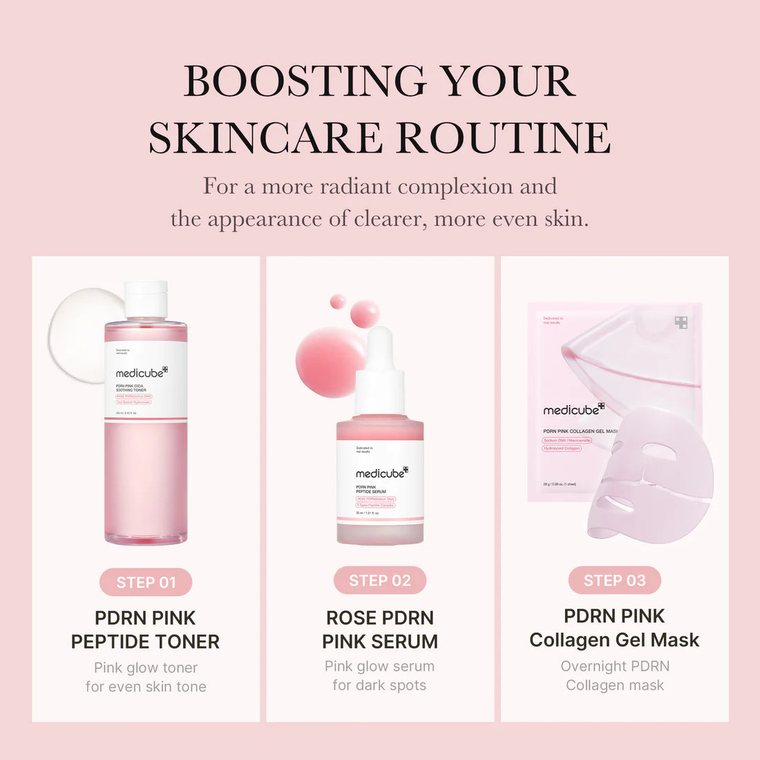 Medicube PDRN Pink Niacinamide Milky Toner