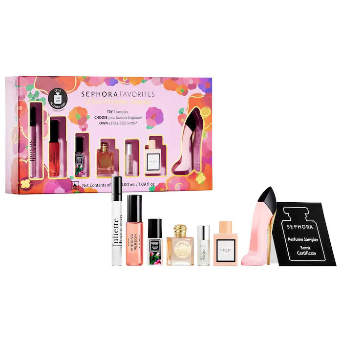 Sephora Favorites
Deluxe Best-Selling Mini Perfume Sampler Set