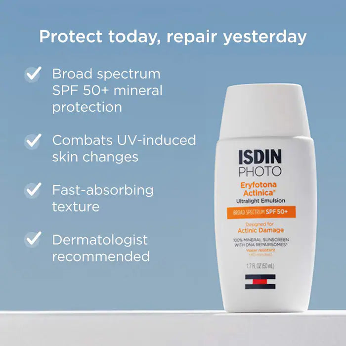 ISDIN Eryfotona Actinica Ultralight Mineral Sunscreen SPF 50+