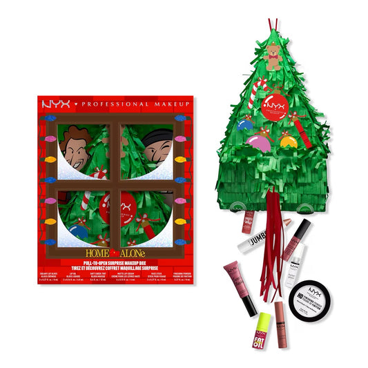 Nyx Limited Edition Home Alone 12 Piece Surprise Makeup Tree Pinata Holiday Gift