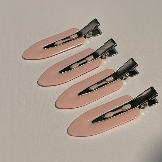 Hair Clips Baby Pink